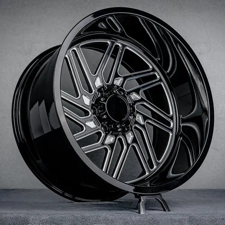 Gloss Black Milled Off-Road Forged Wheels