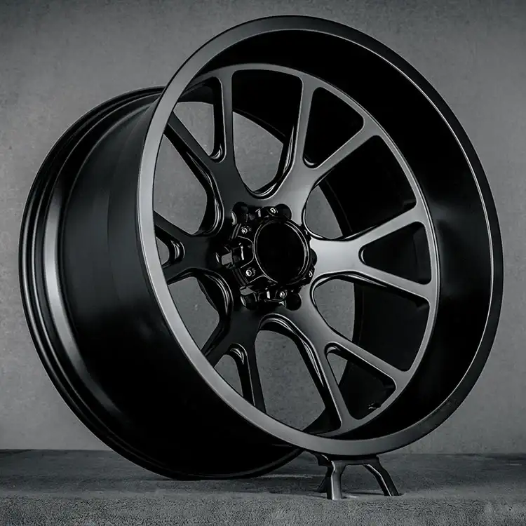 Matte Black Large Off-Road Forged Wheels