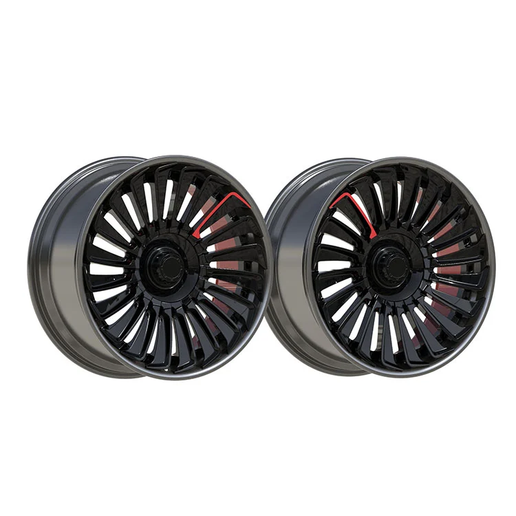 22 Inch Multi-Spoke Two-Tone Forged Wheels for Toyota