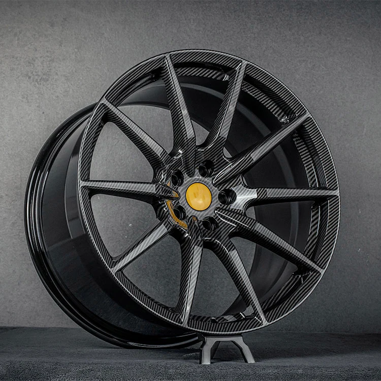 Carbon Fiber Hydro Dipped Forged Wheels Track Version